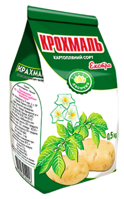 Крохмаль картопляний Ласочка, 500 г